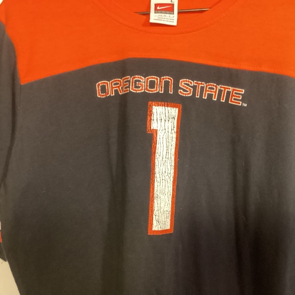Nike Vintage Oregon State Beavers Football Jersey Women’s size large - Picture 2 of 8
